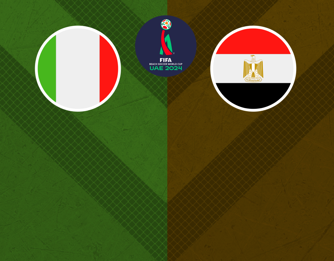 Match #9 of fifa beach soccer world cup, 2024 banner