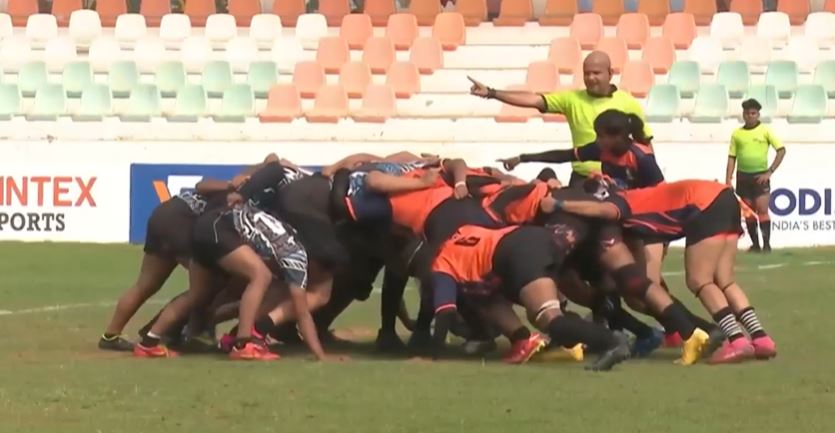 RAM Marathas Hand Rugby Warrior 41-0 Thrashing