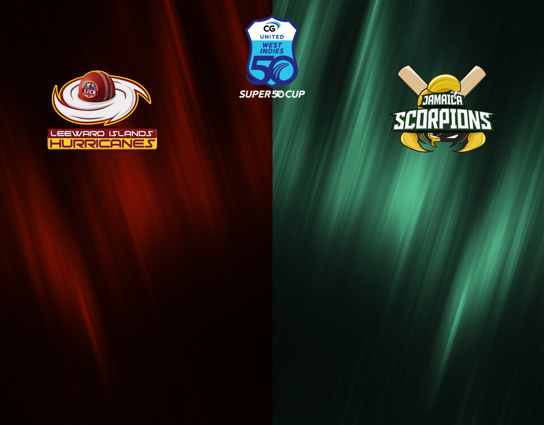 Match 4 of cg united women's super50 cup, 2024: leeward islands women vs jamaica women banner