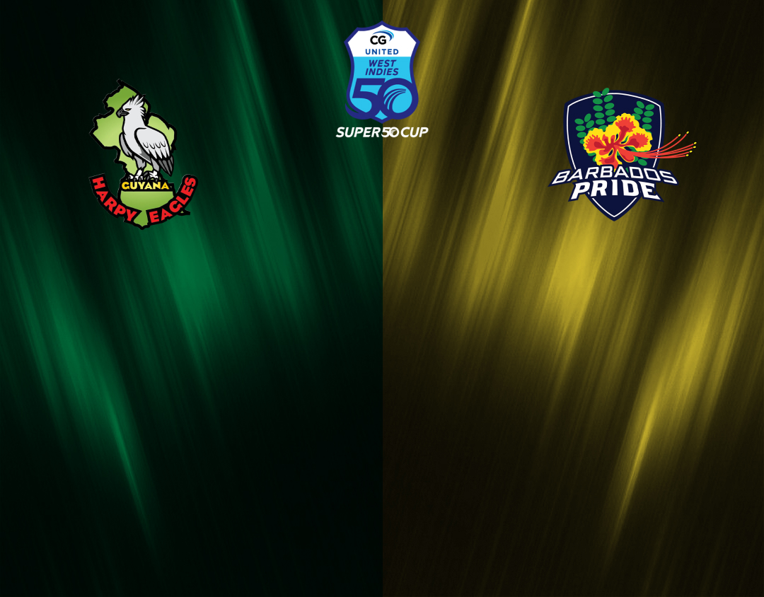 Match 8 of cg united women's super50 cup, 2024: guyana women vs barbados women banner