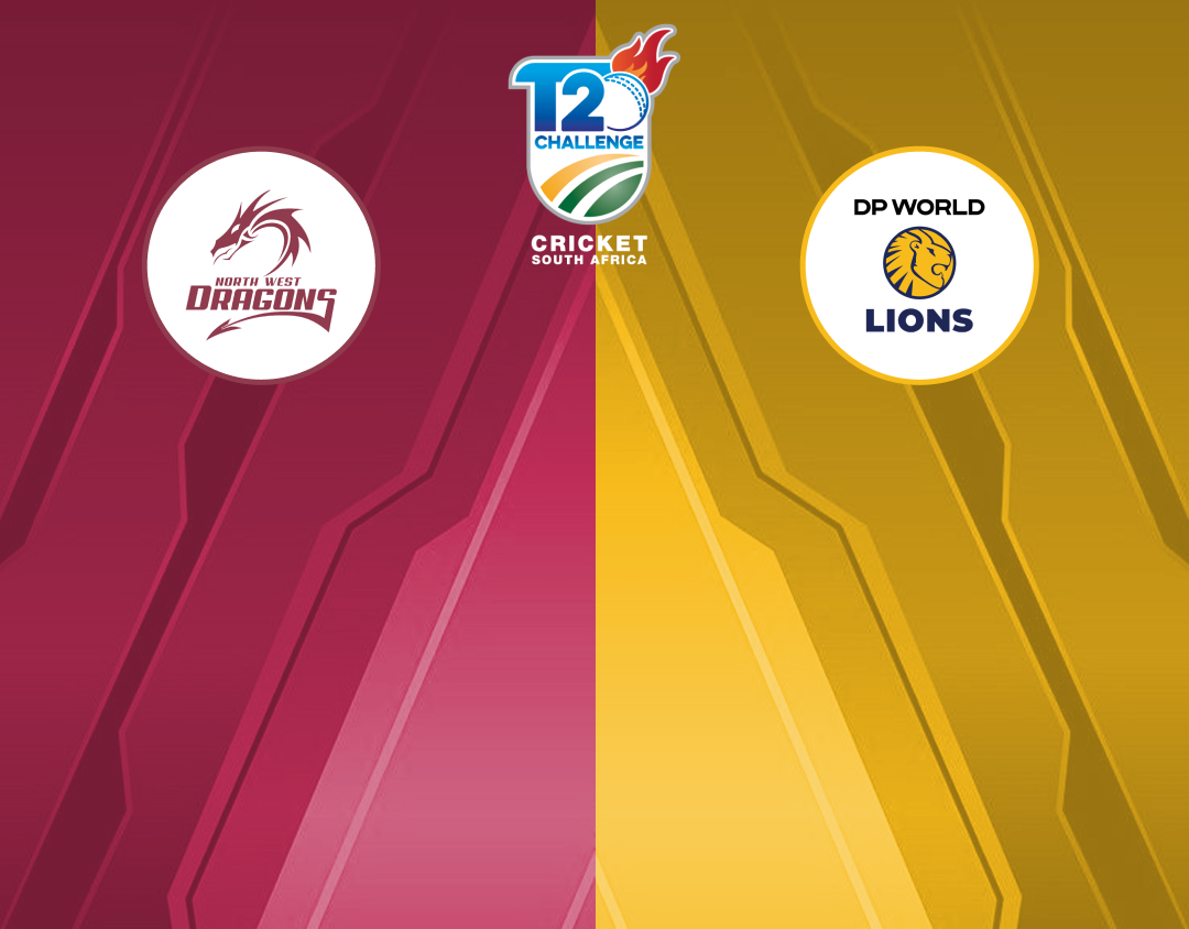 Match 8 of csa t20 challenge, 2024: north west vs imperial lions banner