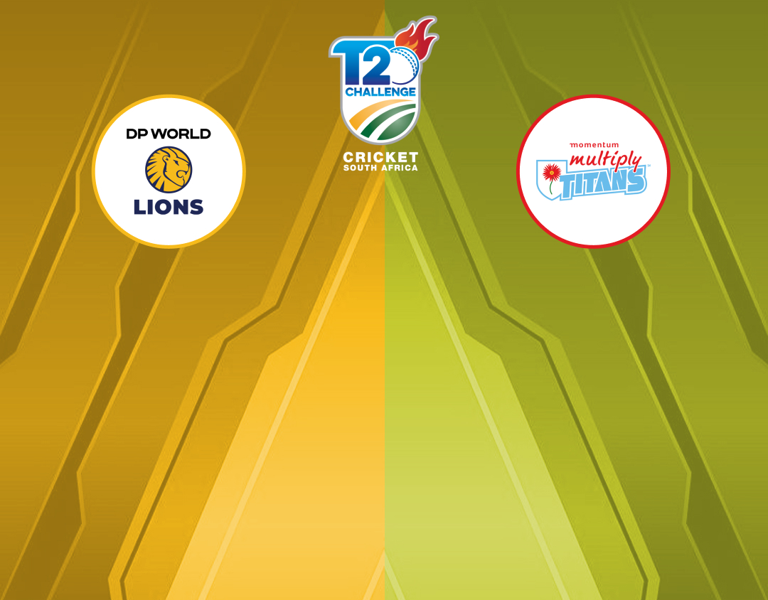 Match 14 of csa t20 challenge, 2024: imperial lions vs titans banner