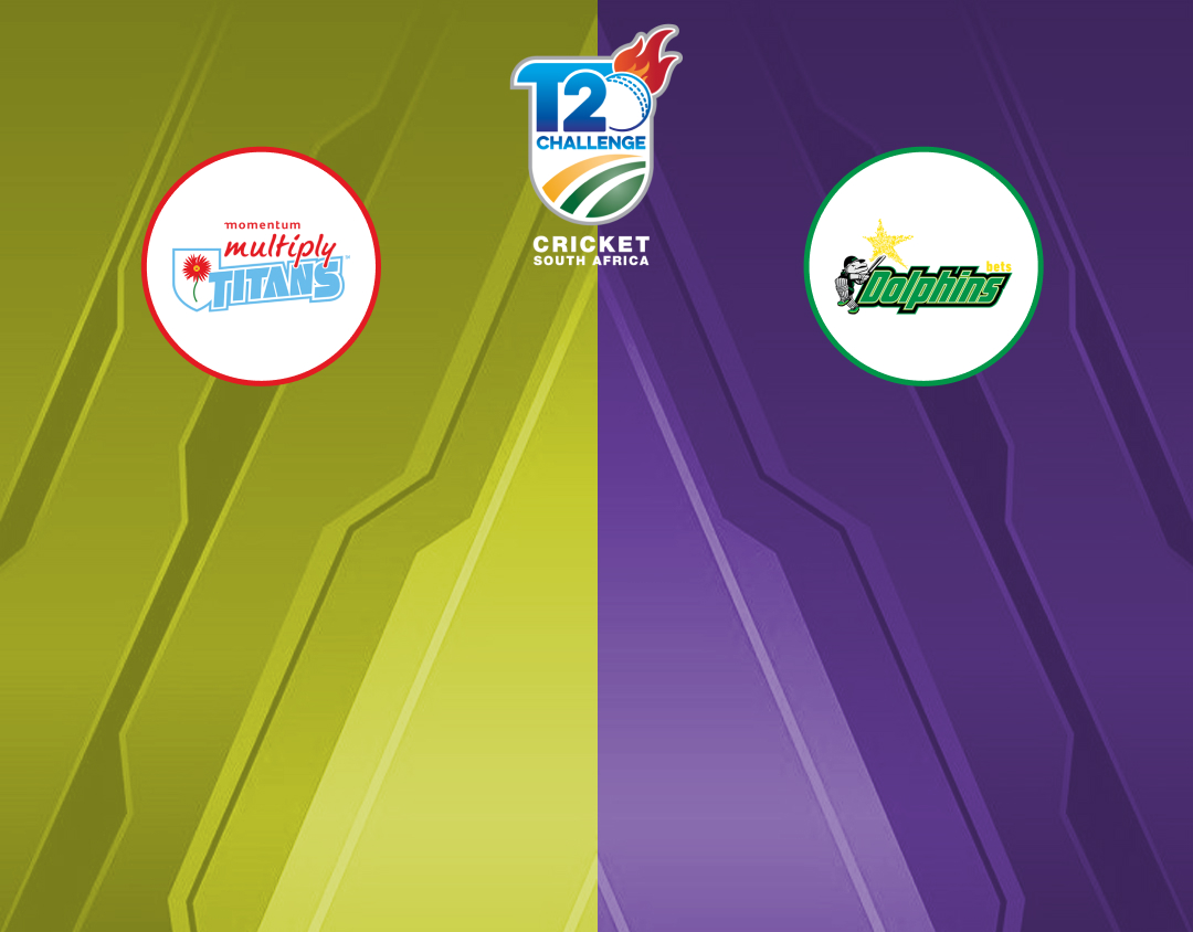 Match 18 of csa t20 challenge, 2024: titans vs dolphins banner