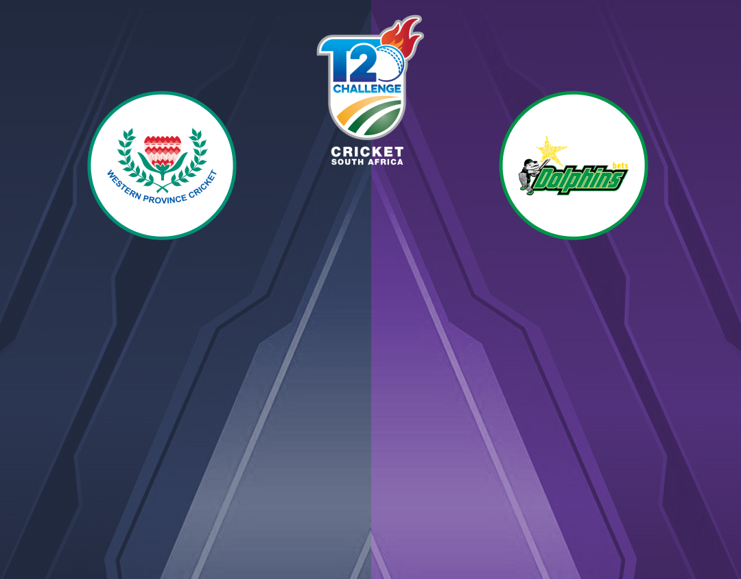 Match 43 of csa t20 challenge, 2024: western province vs dolphins banner