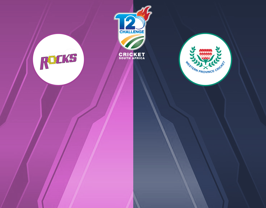 Match 50 of csa t20 challenge, 2024: rocks vs western province banner
