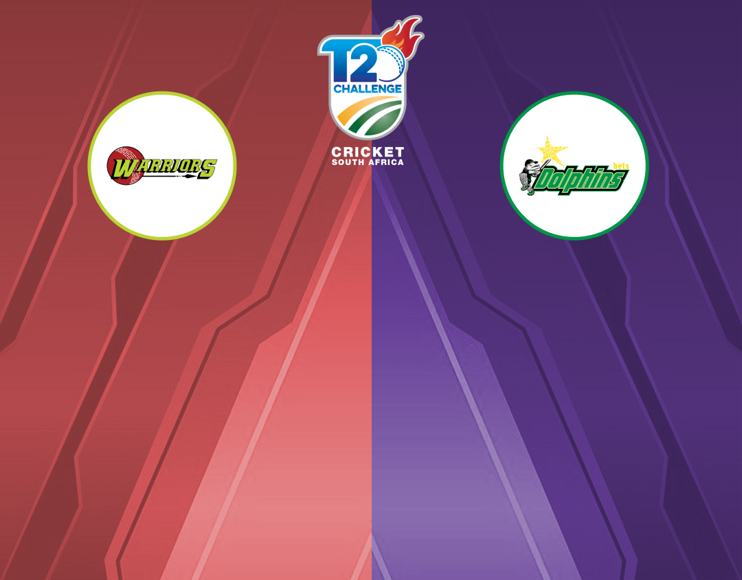 Match 56 of csa t20 challenge, 2024: warriors vs dolphins banner