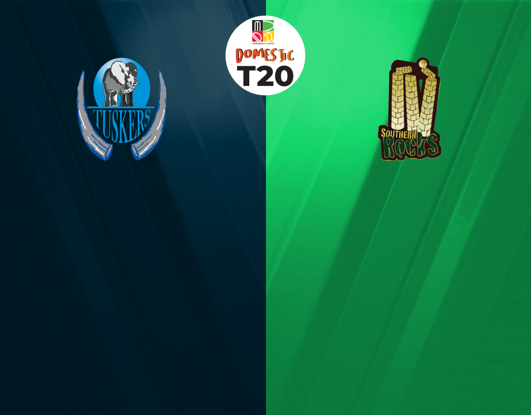 5/6 place play off of zimbabwe domestic t20, 2024: matabeleland tuskers vs southern rocks banner