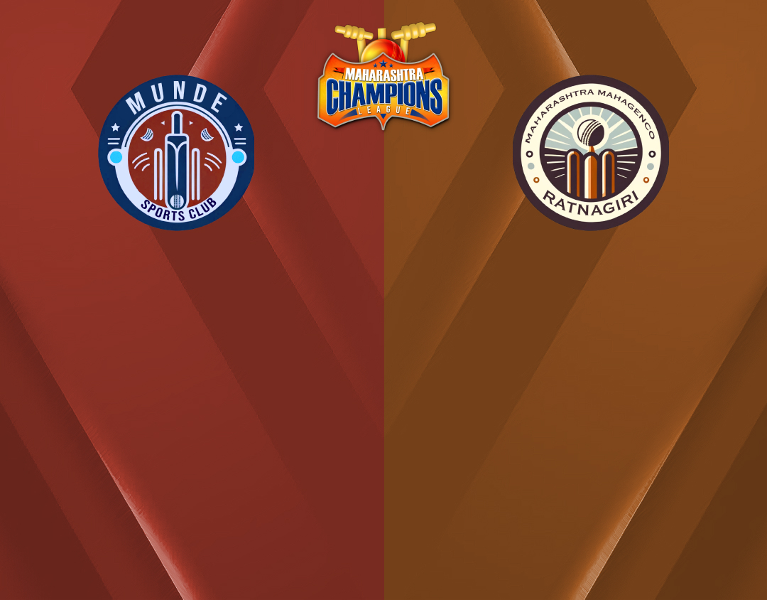 Match 3 of maharashtra champions league t20, 2024: munde sports club vs maharashtra mahagenco banner