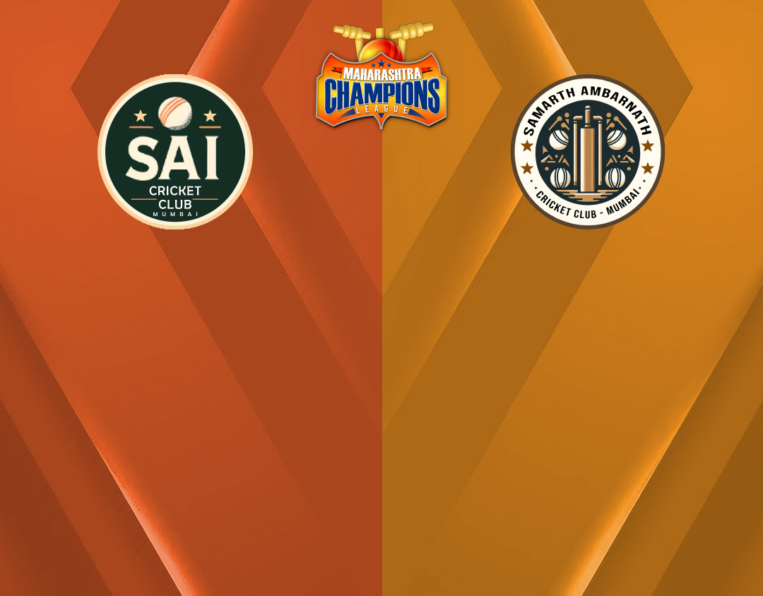 Match 4 of maharashtra champions league t20, 2024: sai sia cricket club vs samarth ambarnath cricket club banner