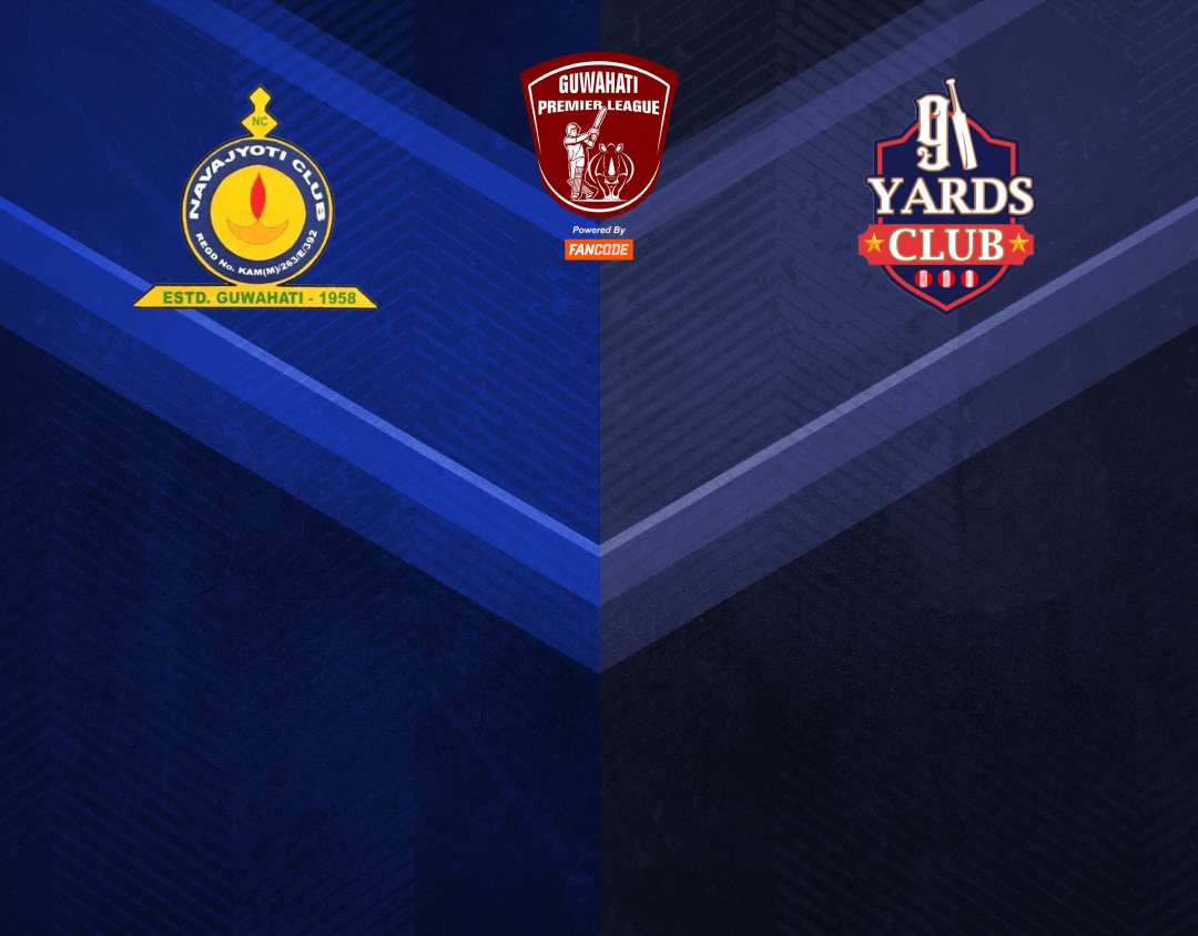 Match 4 of guwahati premier league, 2024: nabajyoti club vs 91 yards club banner