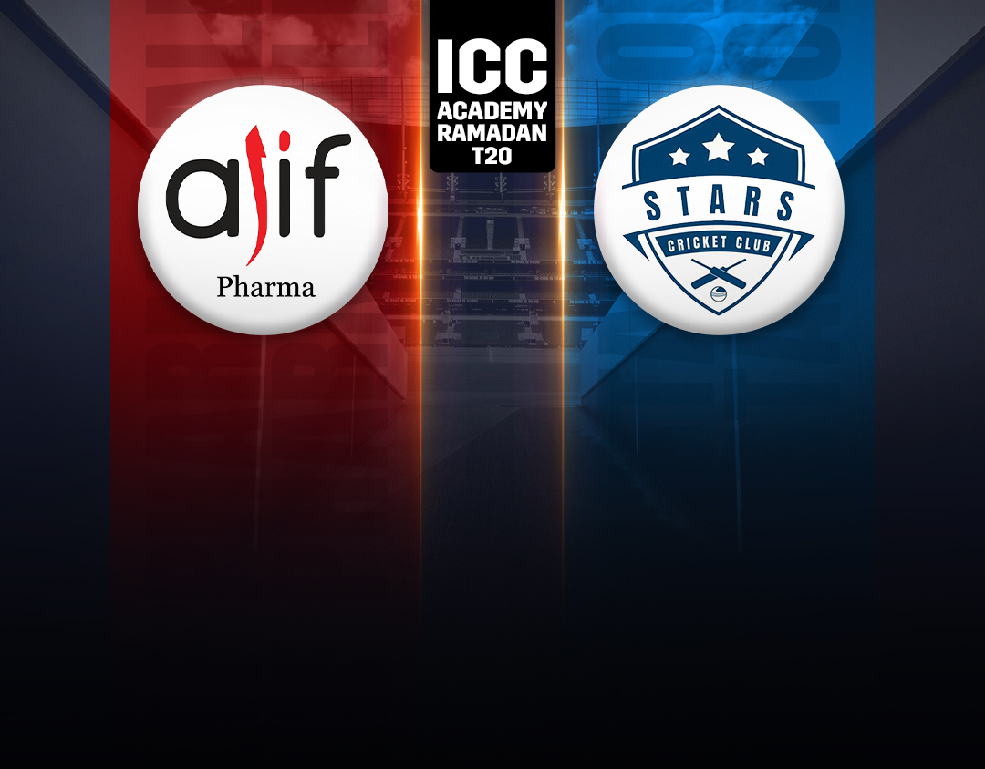 2nd quarter final of icc academy ramadan t20: alif pharma vs top stars banner