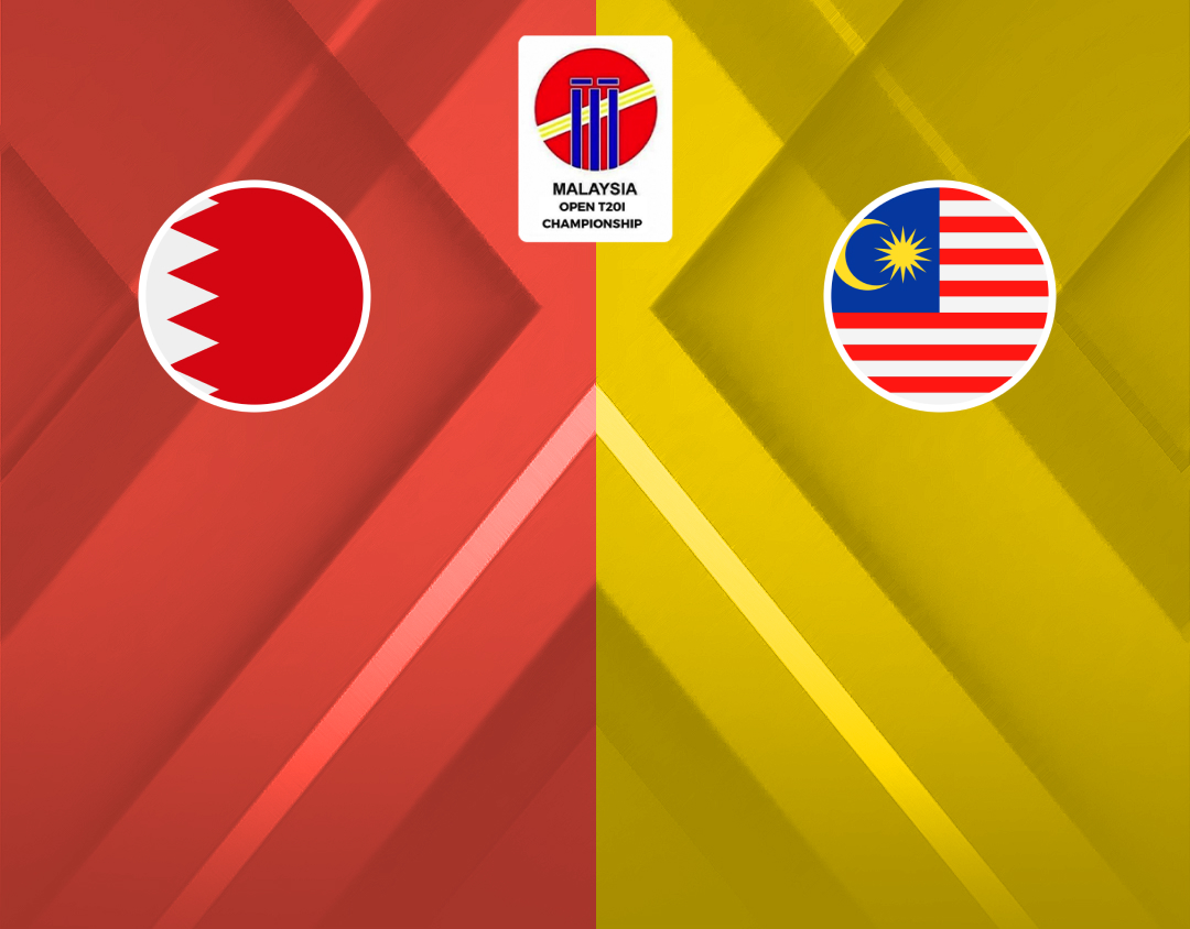Final of malaysia open t20i championship, 2024: bahrain vs malaysia banner