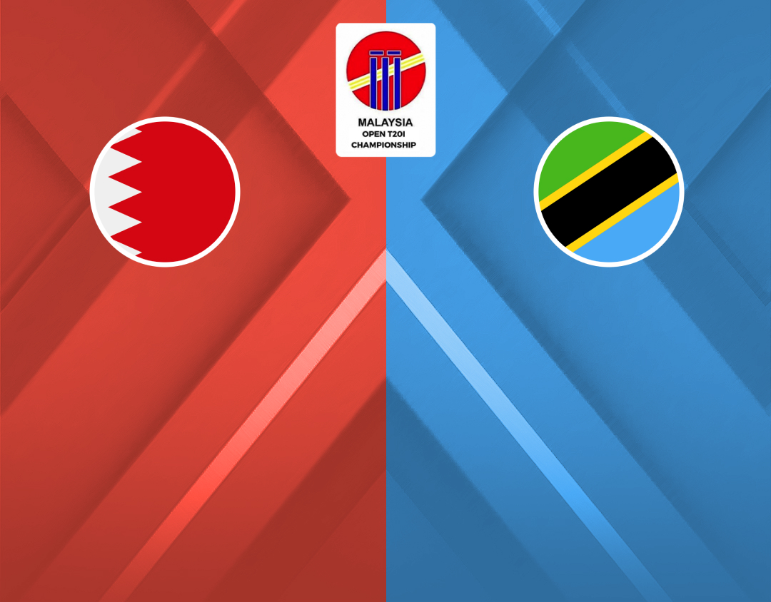 Match 8 of malaysia open t20i championship, 2024: bahrain vs tanzania banner