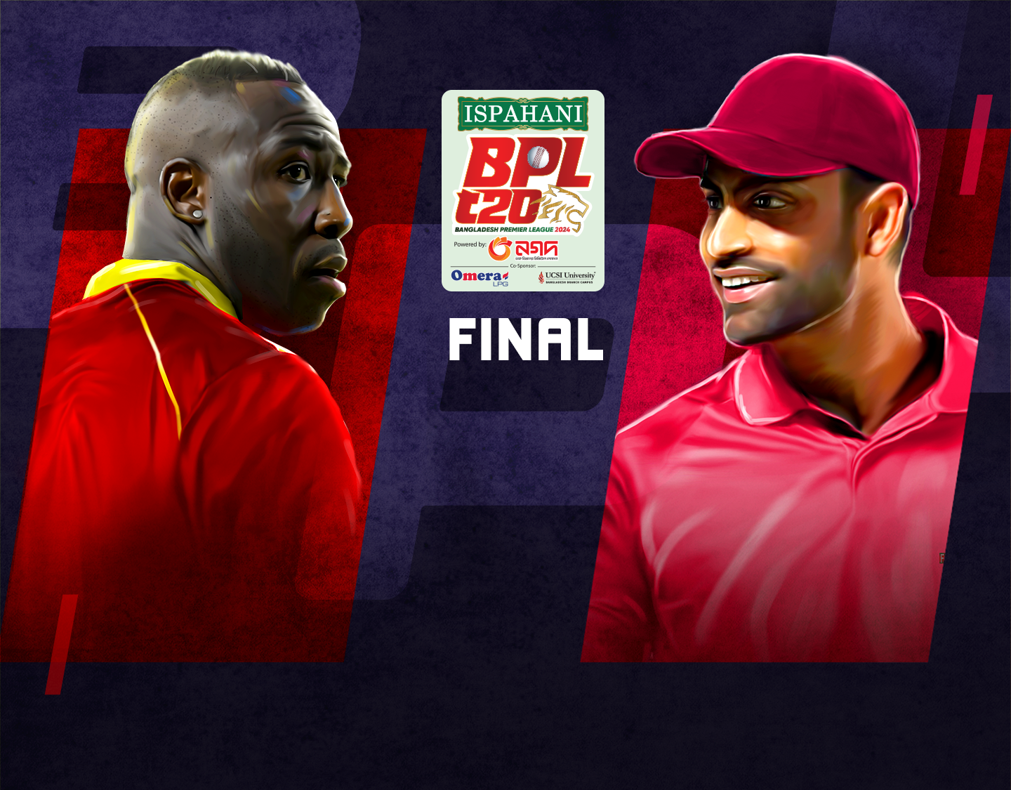 Final of bangladesh premier league, 2024: comilla victorians vs fortune barishal banner