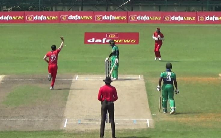 Bahrain vs Tanzania: Rizwan Butt's 5 for 12