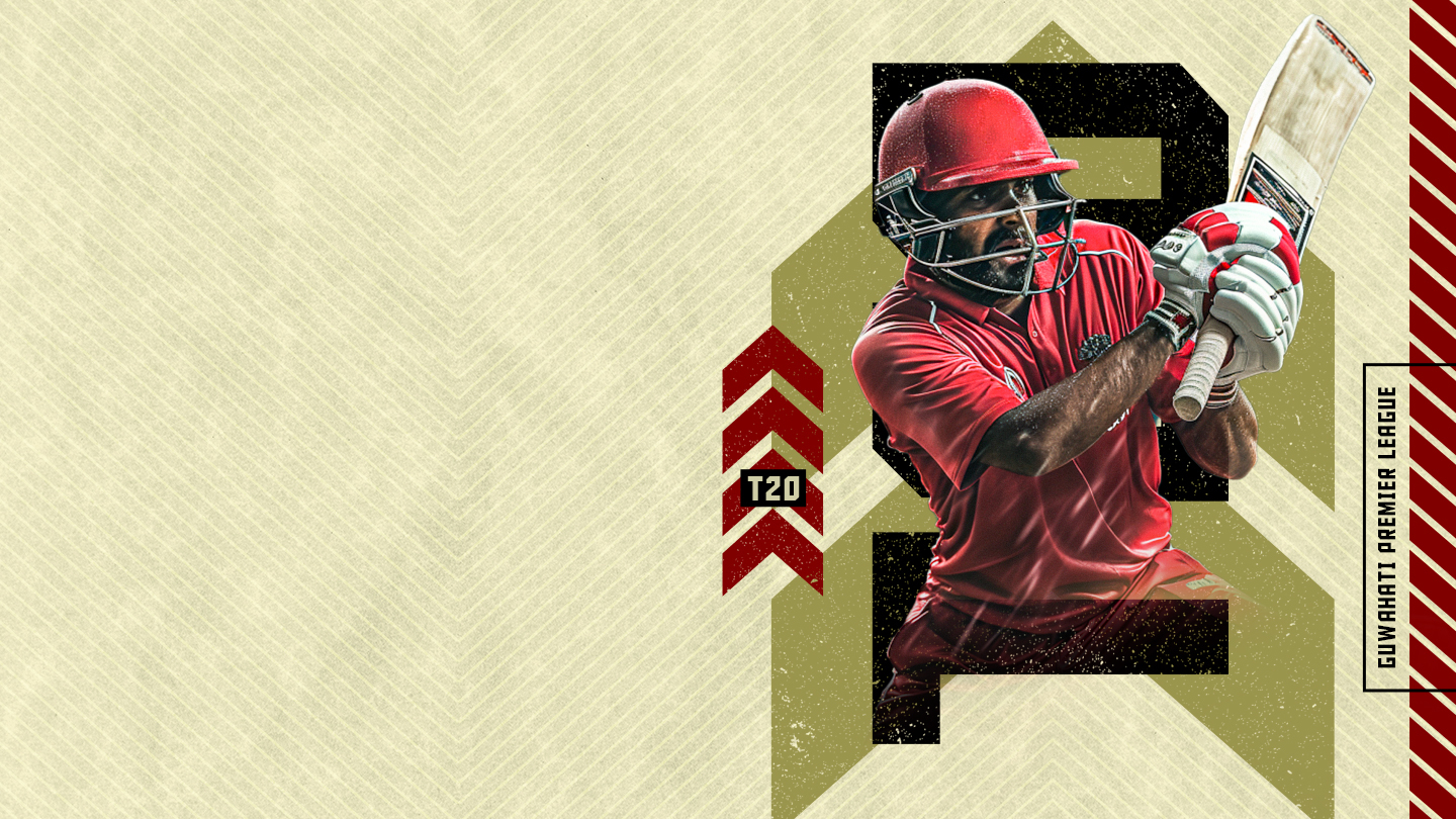 Guwahati premier league, 2024 cricket banner