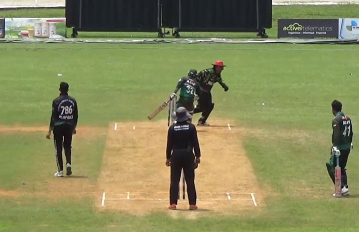 MR KB Putrajaya CC vs Pak United CC: Muhammad Irfan's 3 for 3