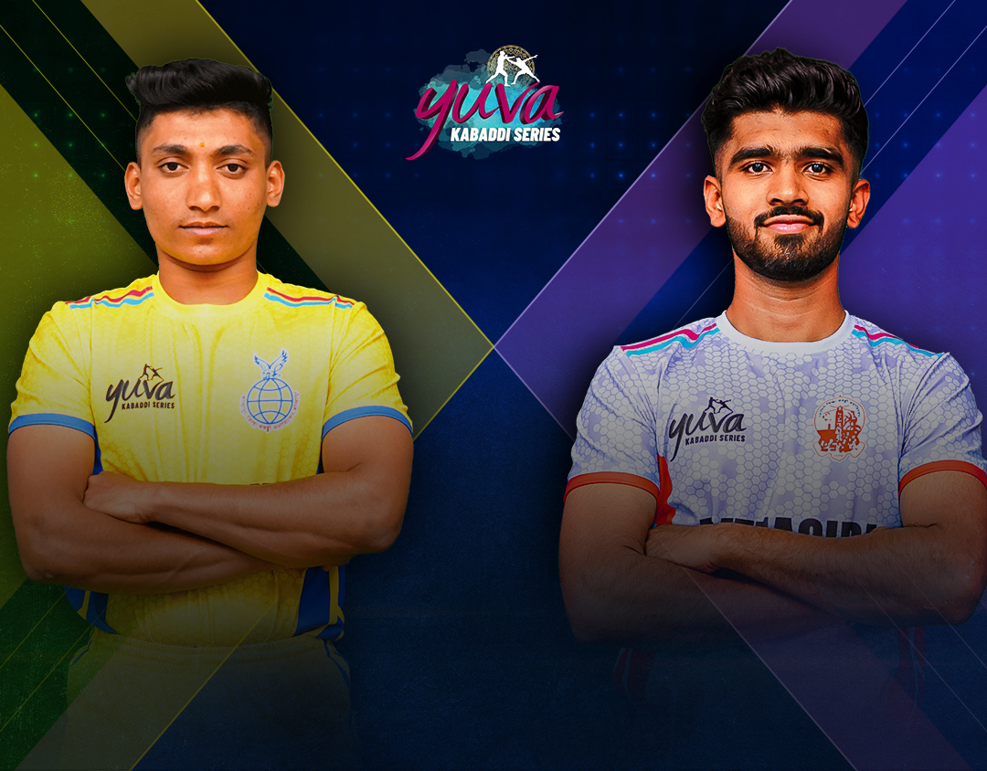 Match #58 of kmp yuva kabaddi inter district youth league, 2024 banner