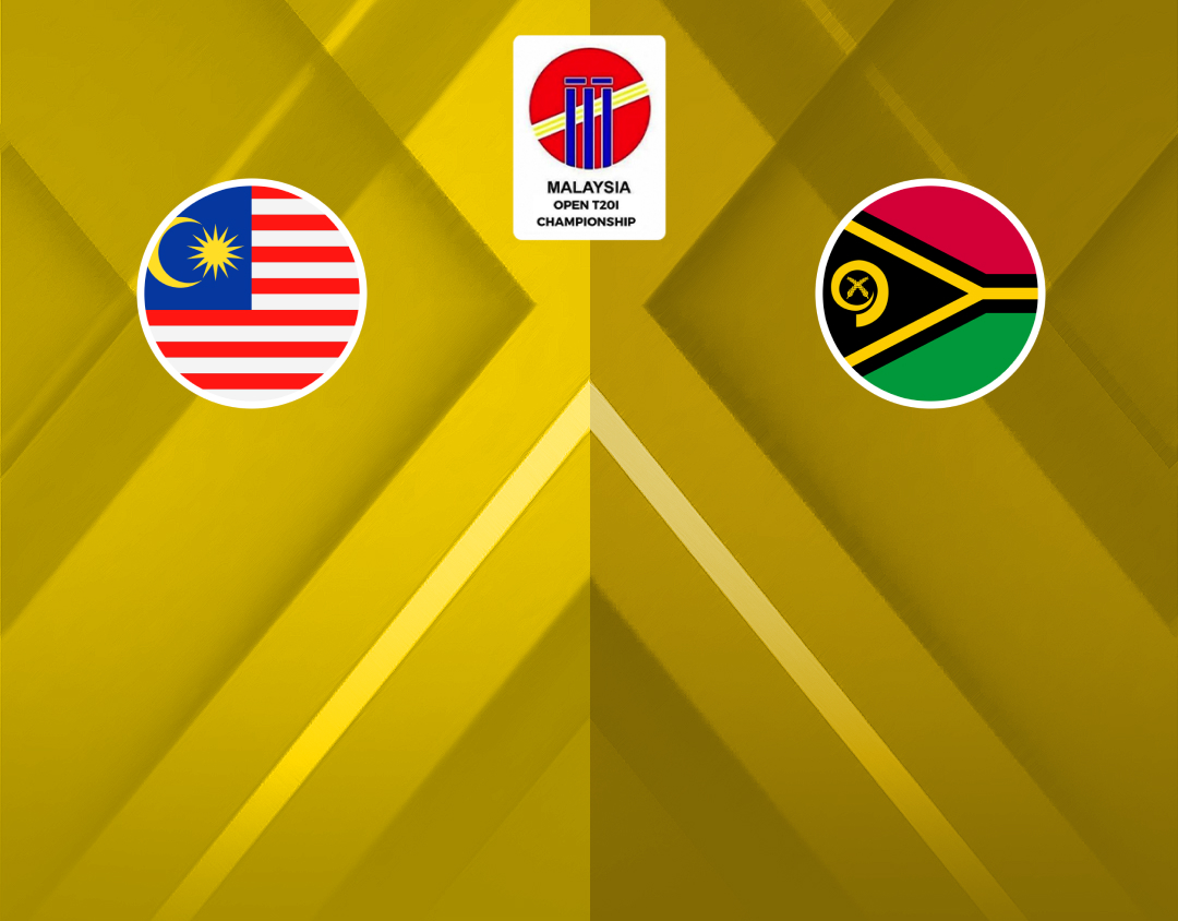 Match 4 of malaysia open t20i championship, 2024: malaysia vs vanuatu banner