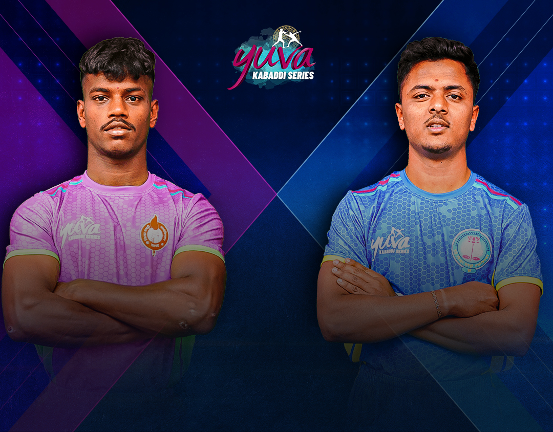 Match #102 of kmp yuva kabaddi inter district youth league, 2024 banner