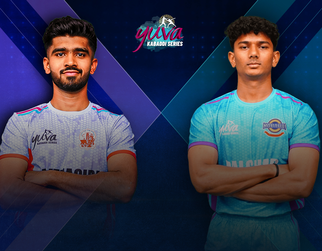 Match #62 of kmp yuva kabaddi inter district youth league, 2024 banner