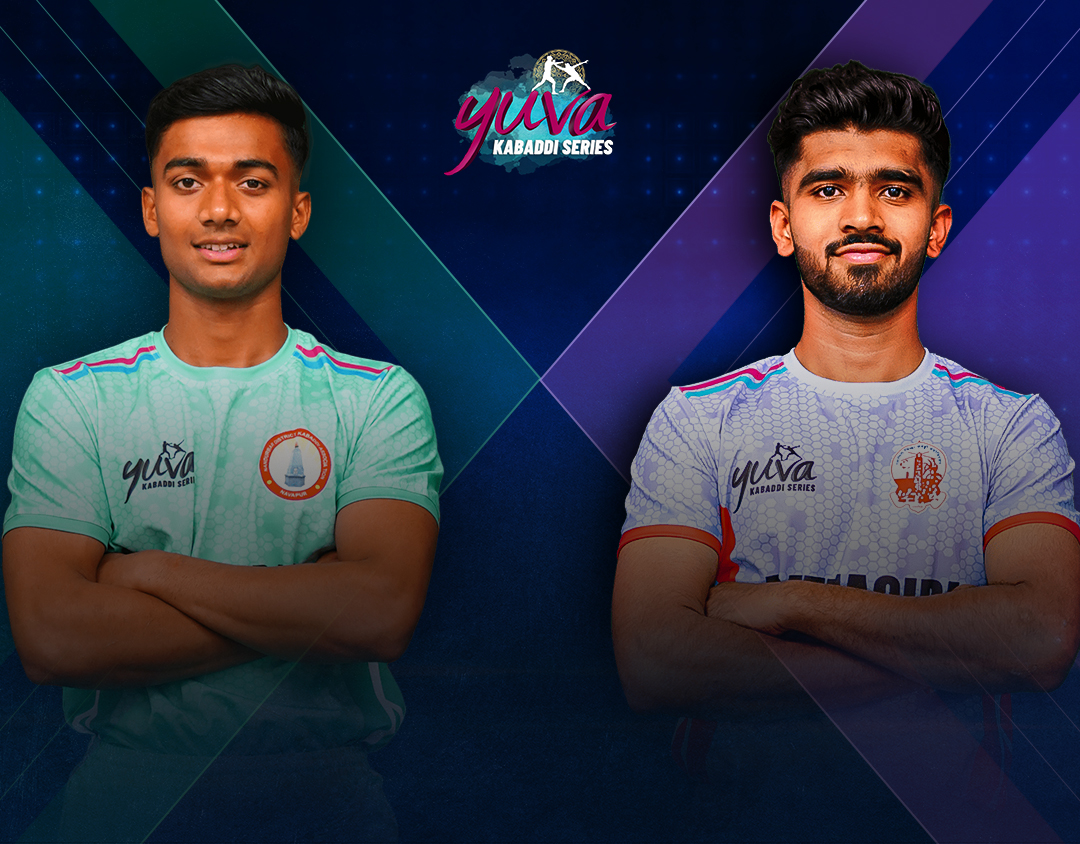 Match #68 of kmp yuva kabaddi inter district youth league, 2024 banner