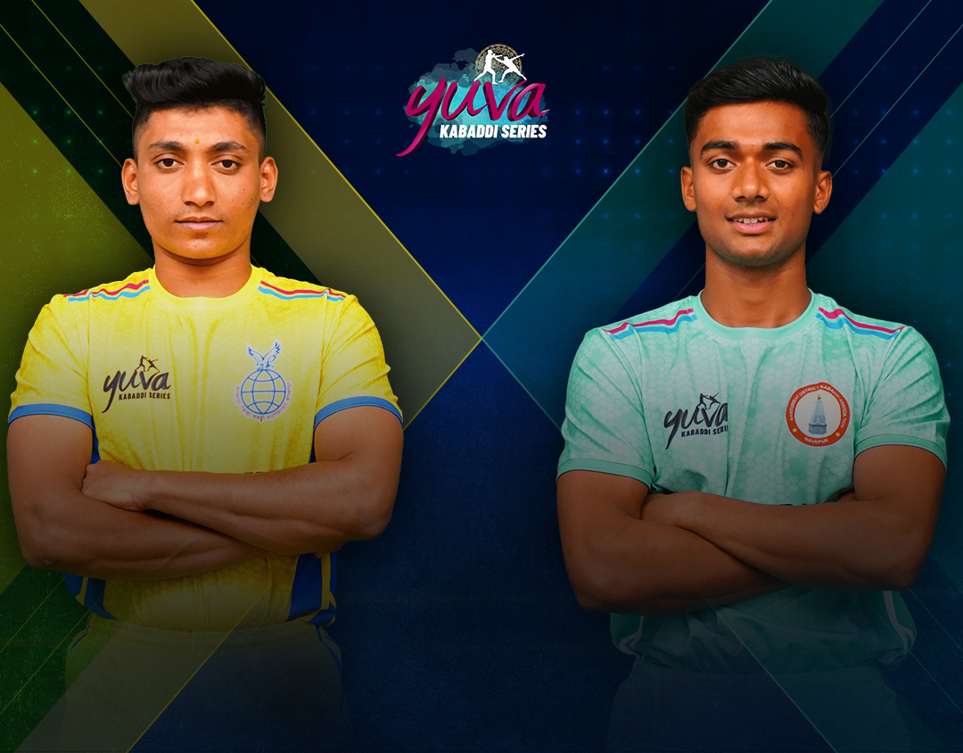 Match #70 of kmp yuva kabaddi inter district youth league, 2024 banner