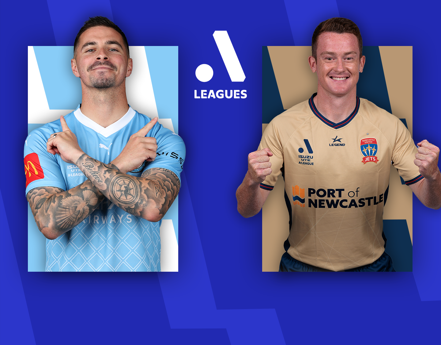 Match #83 of a league men 2023-24 banner