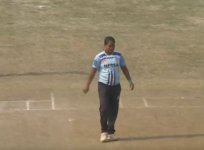 NFRSA Women vs 91 Yards Club Women: Monika Das's 5 for 12