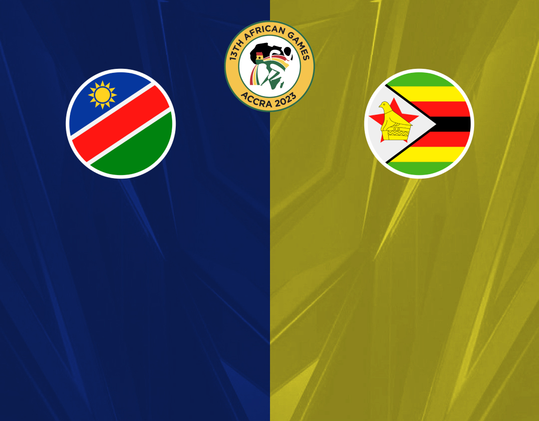 Final of african games ghana 2024 men: namibia vs zimbabwe banner