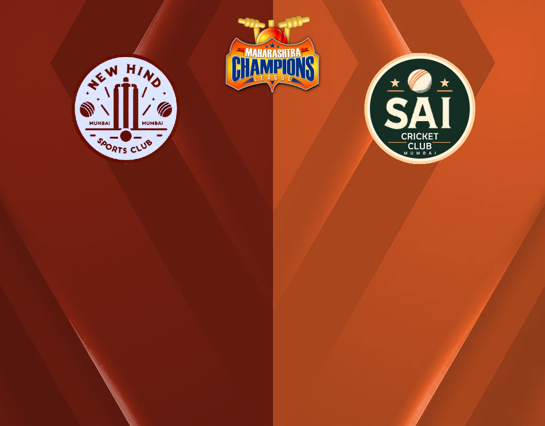 2nd semi-final of maharashtra champions league t20, 2024: new hind sports club vs sai sia cricket club banner