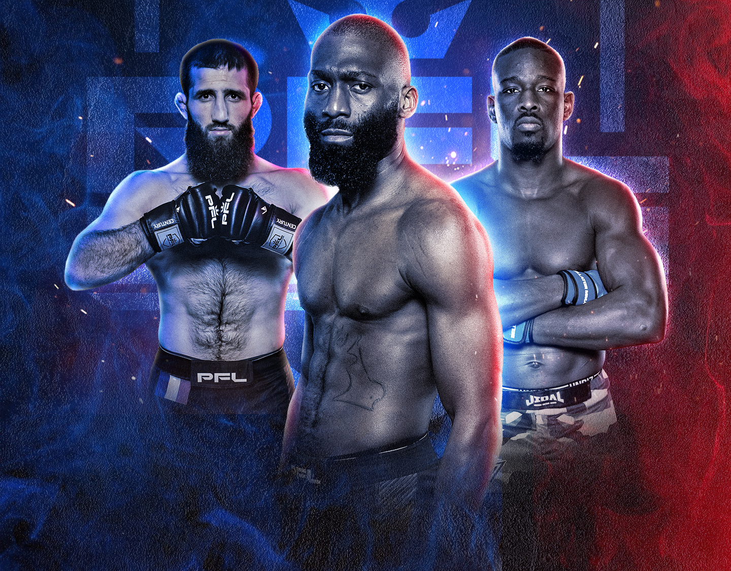 Match #2 of professional fighters league banner