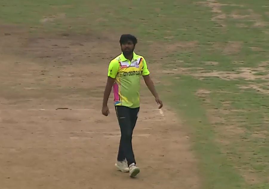 City Cricket Club vs SG Club: Pankaj Khadal's 5 for 15