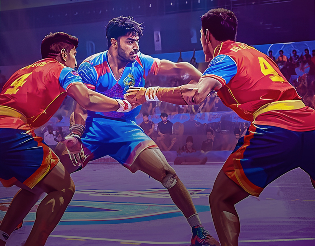 Match #14 of 70th senior nationals kabaddi championship banner