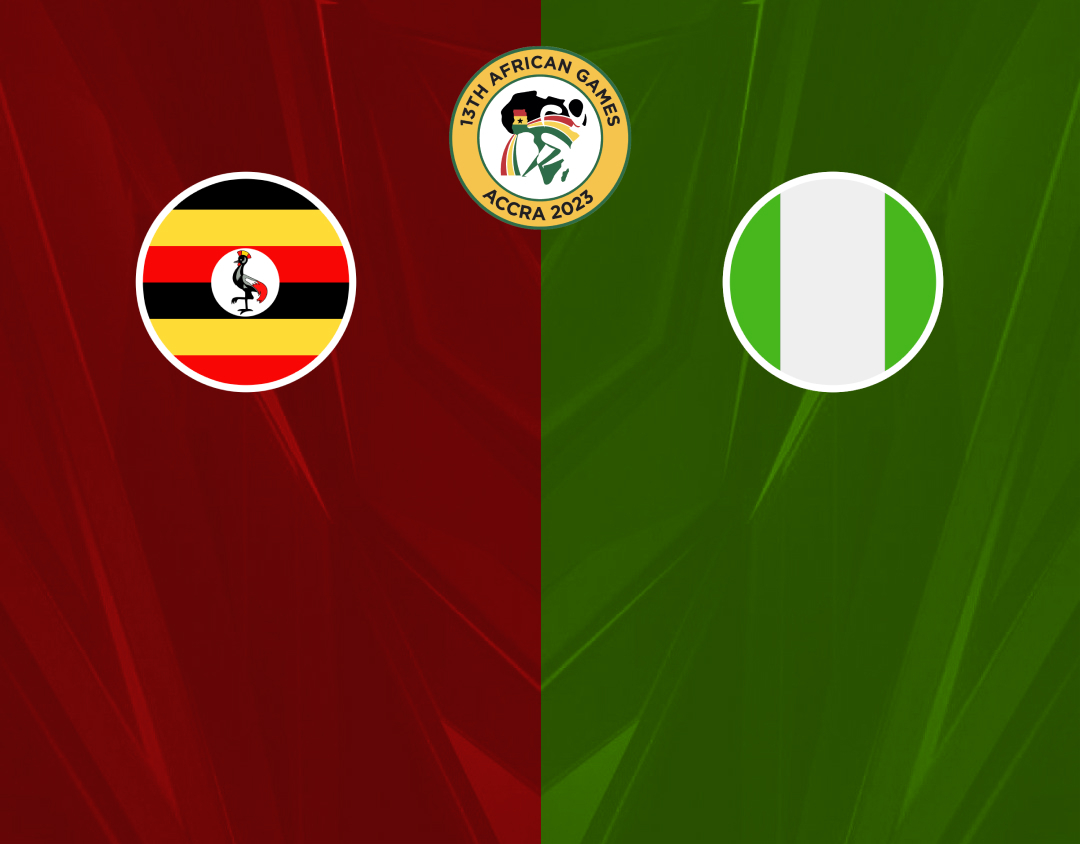 3rd place play-off of african games ghana 2024 women: uganda women vs nigeria women banner
