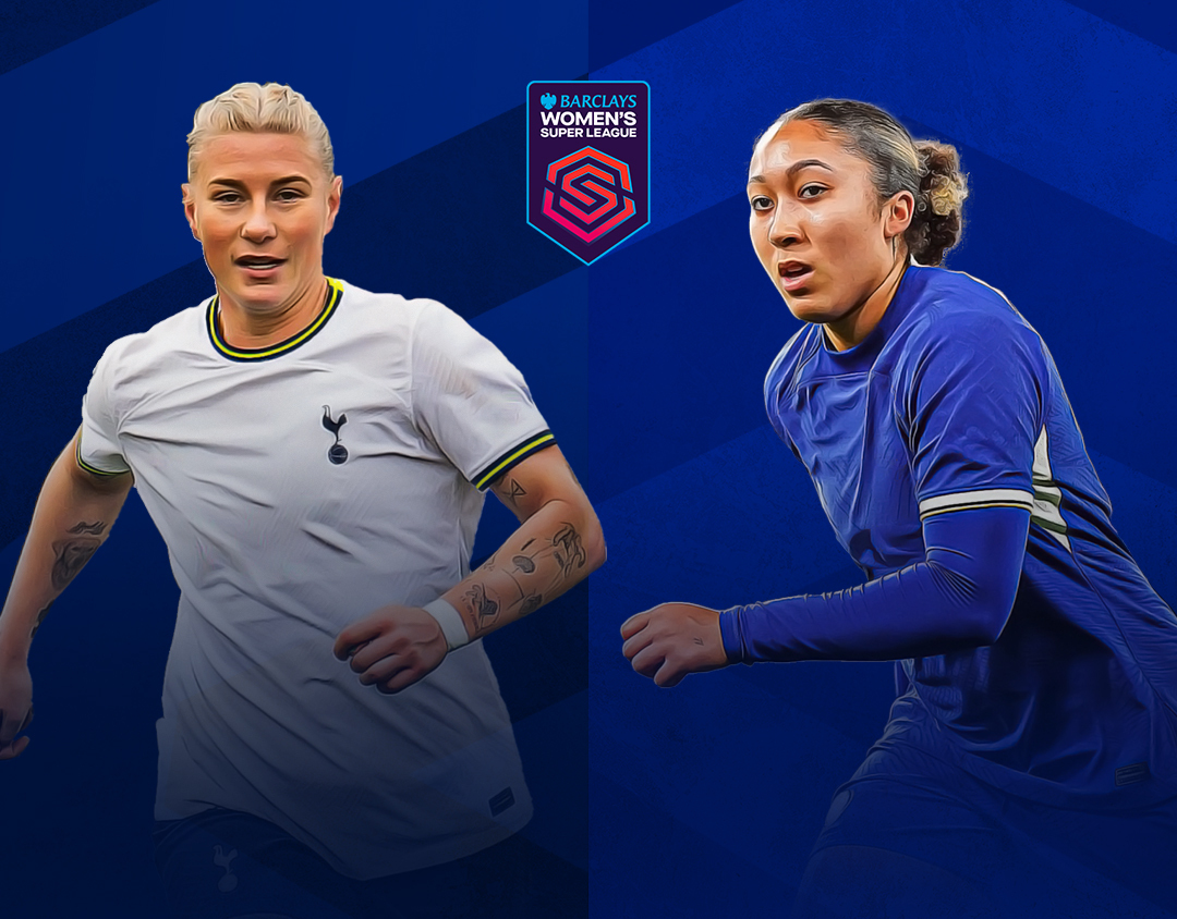 Match #56 of barclays fa women's super league 2023-24 banner