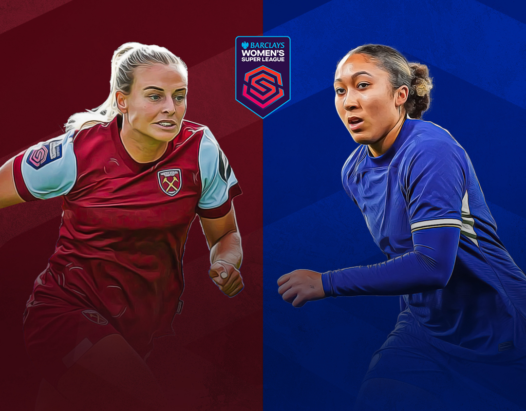 Match #44 of barclays fa women's super league 2023-24 banner