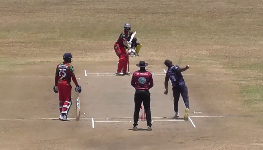 Pirates Bay Raiders vs Pigeon Point Skiers: Evin Lewis's 73 off 32