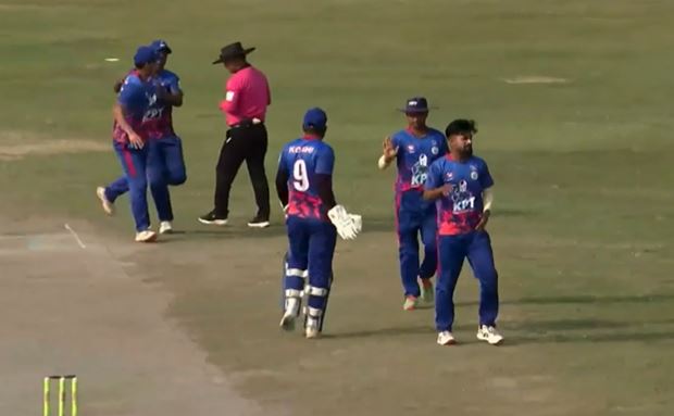 Nepal A.P.F. Club vs Koshi Province: Firdosh Ansari's 3 for 16