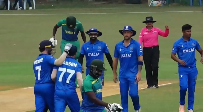 Italy Beat Tanzania by 162 Runs