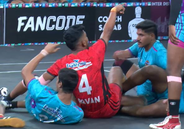 Pawan Bhor Shines With 15 Points