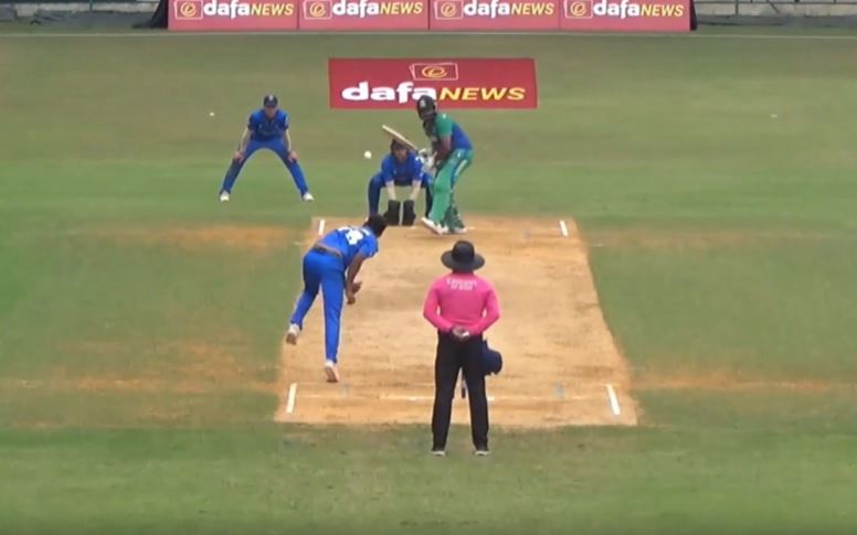 Italy vs Tanzania: Rakibul Hasan's 3 for 45