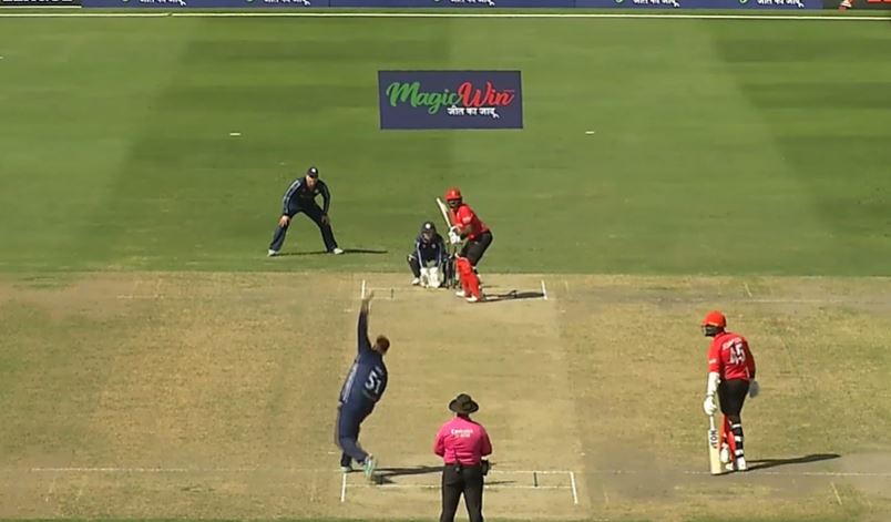 Canada vs Scotland: Srimantha Wijeyeratne's 56 off 87