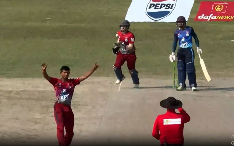 Bagmati vs Lumbini : Rahul Chauhan's 3 for 19
