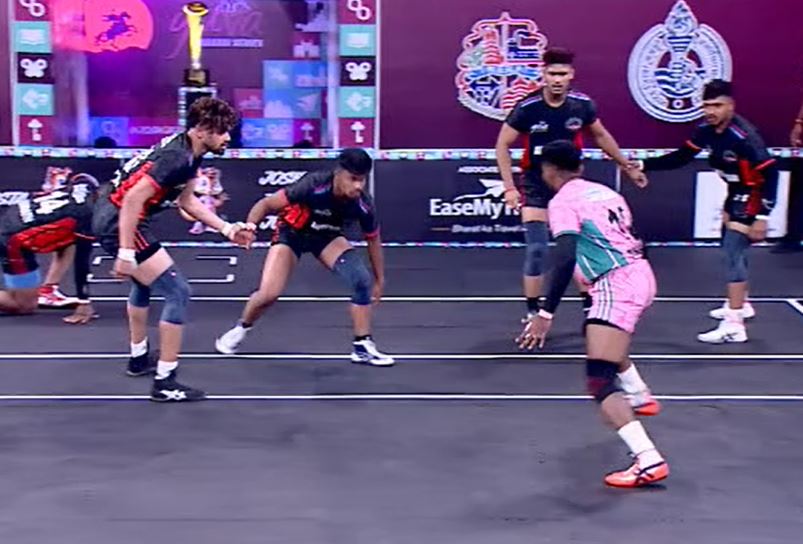 Ahmednagar cruise past Sangli by 16 points