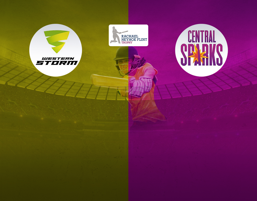 Match 43 of rachael heyhoe flint trophy, 2024: western storm vs central sparks banner
