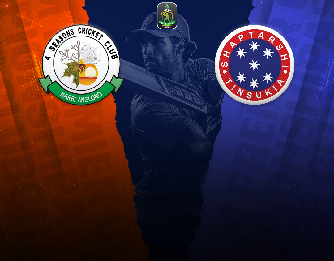 Match 19 of assam premier club championship, 2024: 4 season club, karbi anglong vs saptarshi, tinsukia banner