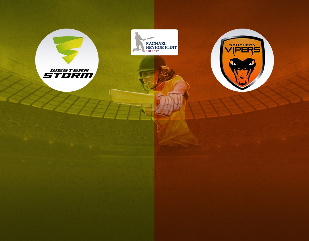 Match 19 of rachael heyhoe flint trophy, 2024: western storm vs southern vipers banner
