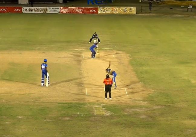 QPCC I vs Central Sports Club: Rayad Emrit's 3 for 25