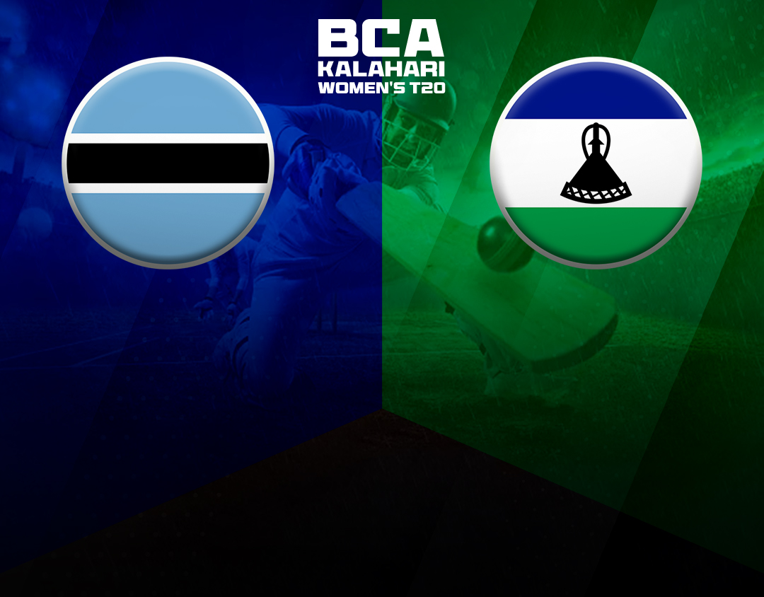 Match 10 of bca kalahari women's t20: botswana women vs lesotho women banner